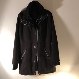 Black Jessica Simpson mid weight coat